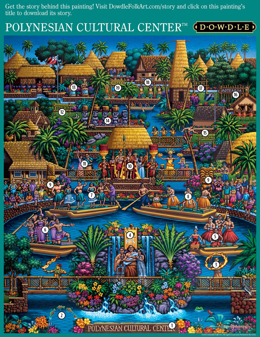Polynesian Cultural Center - 500 Piece