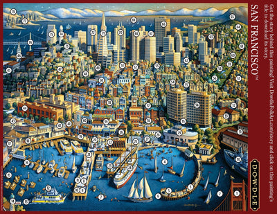San Francisco - Mini Puzzle - 250 Piece