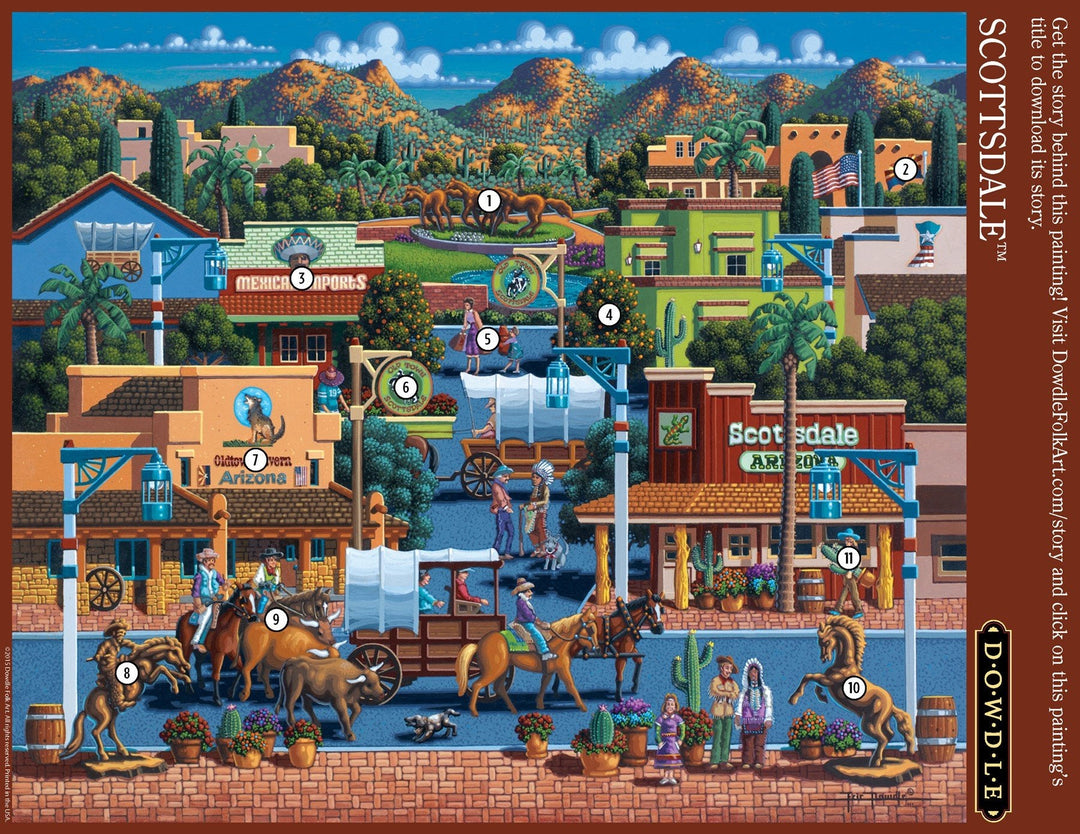 Scottsdale - Mini Puzzle - 250 Piece