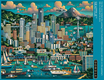Seattle - Mini Puzzle - 250 Piece