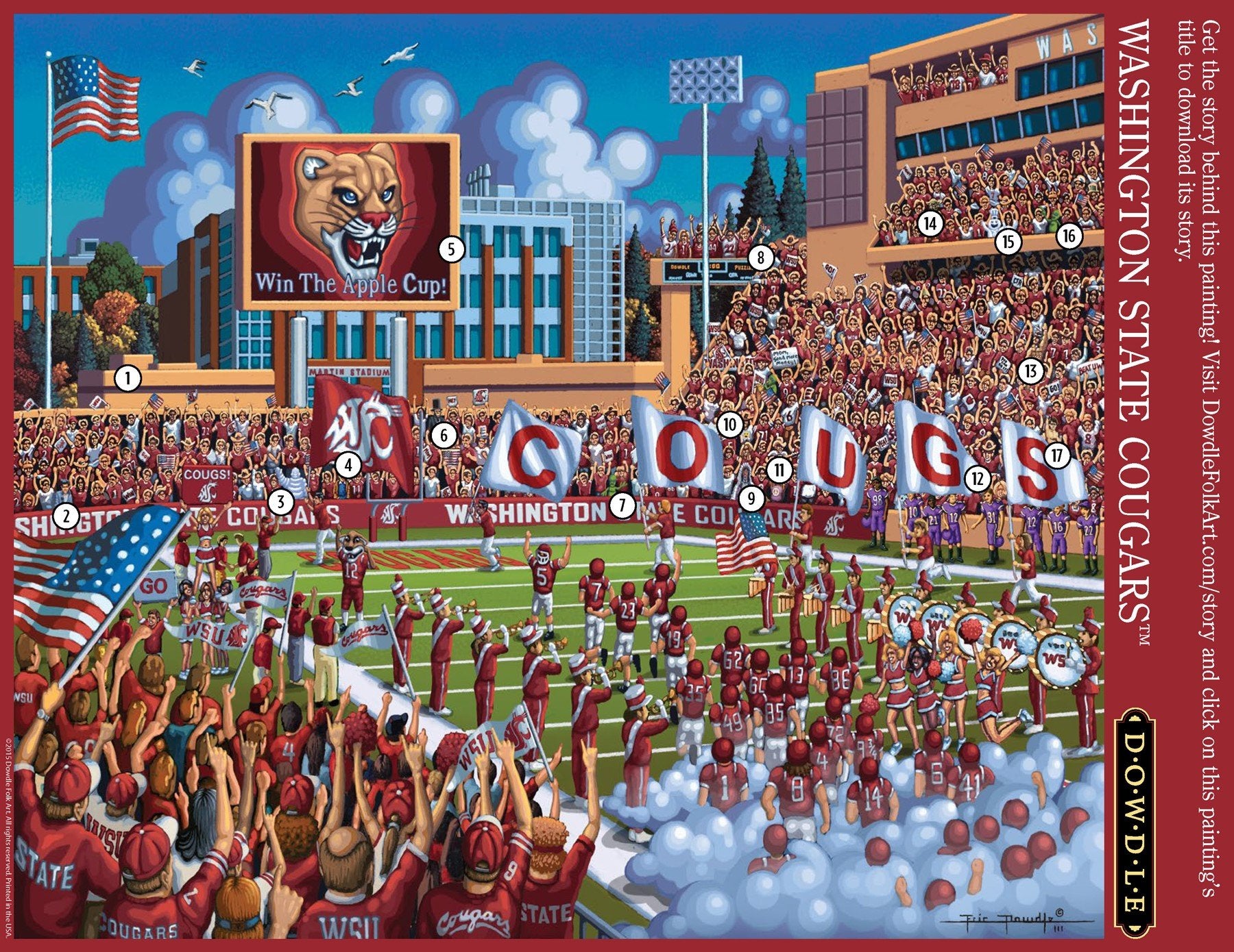 Washington State Cougars | 500 Piece