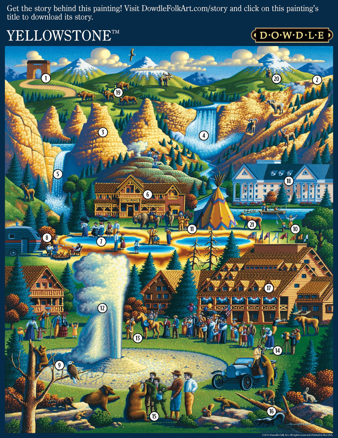 Yellowstone National Park - 500 Piece