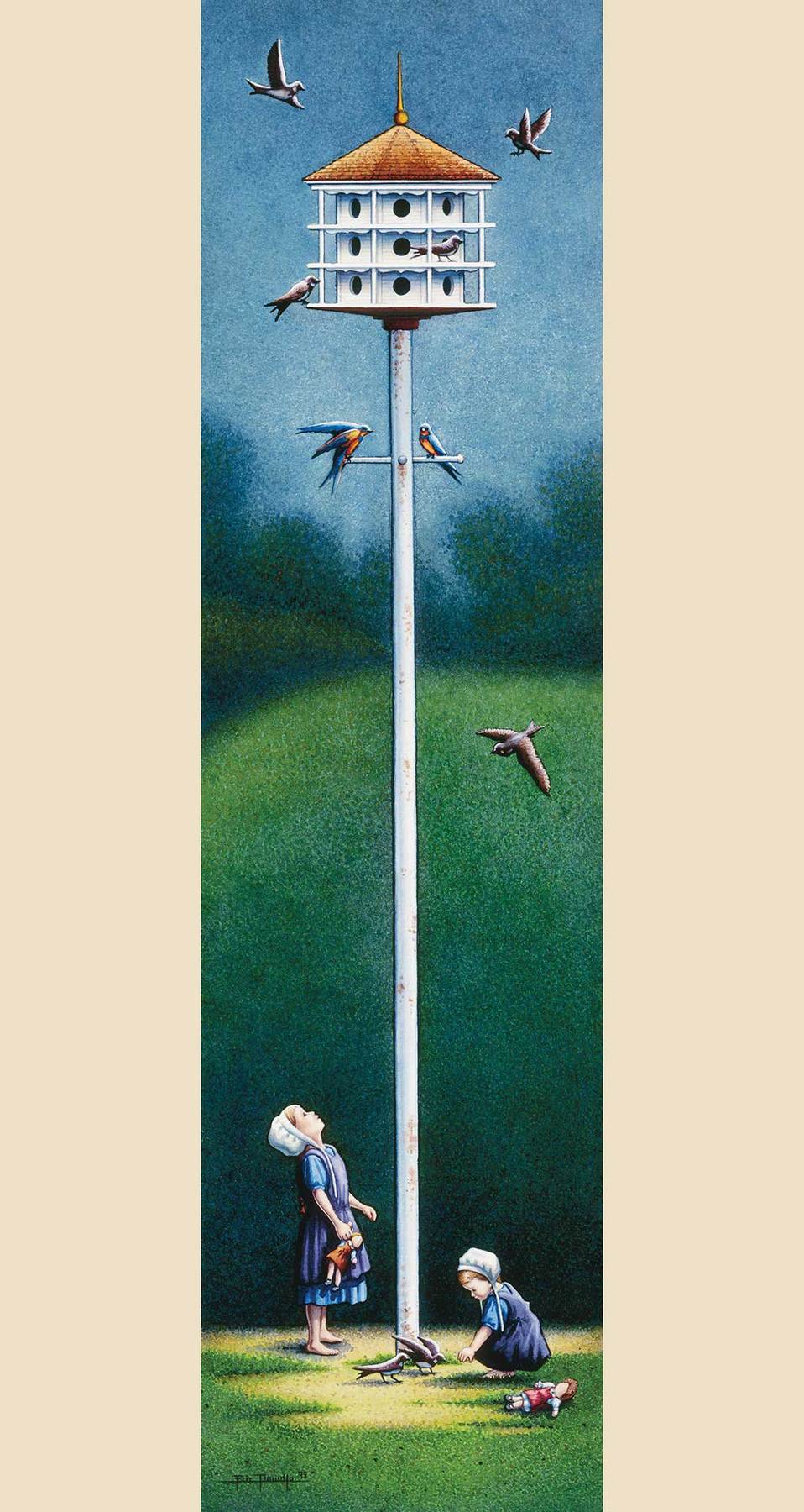 Birdhouse Girls Fine Art