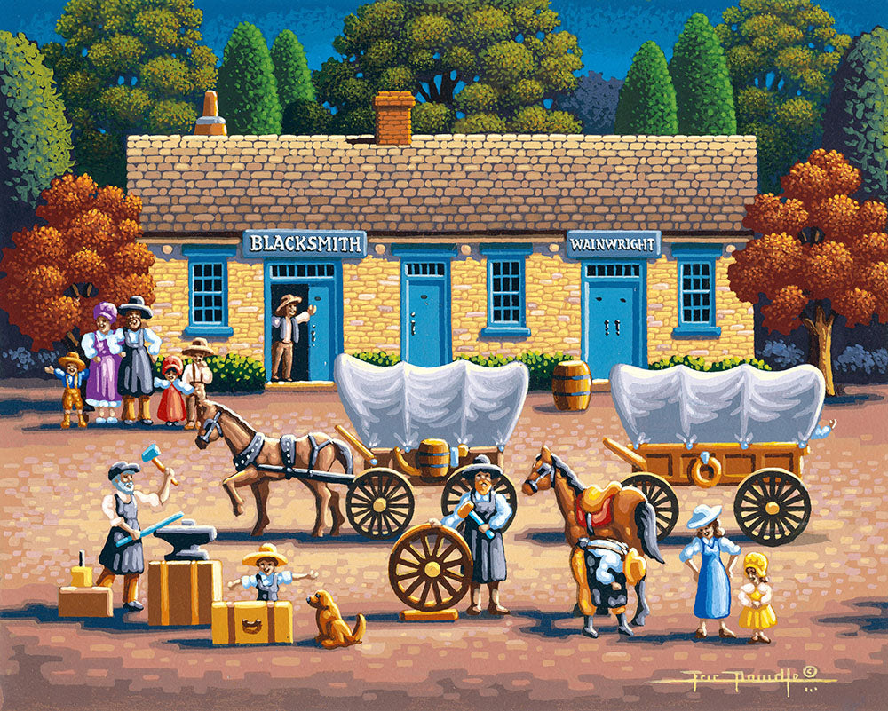 Blacksmith Shop Fine Art