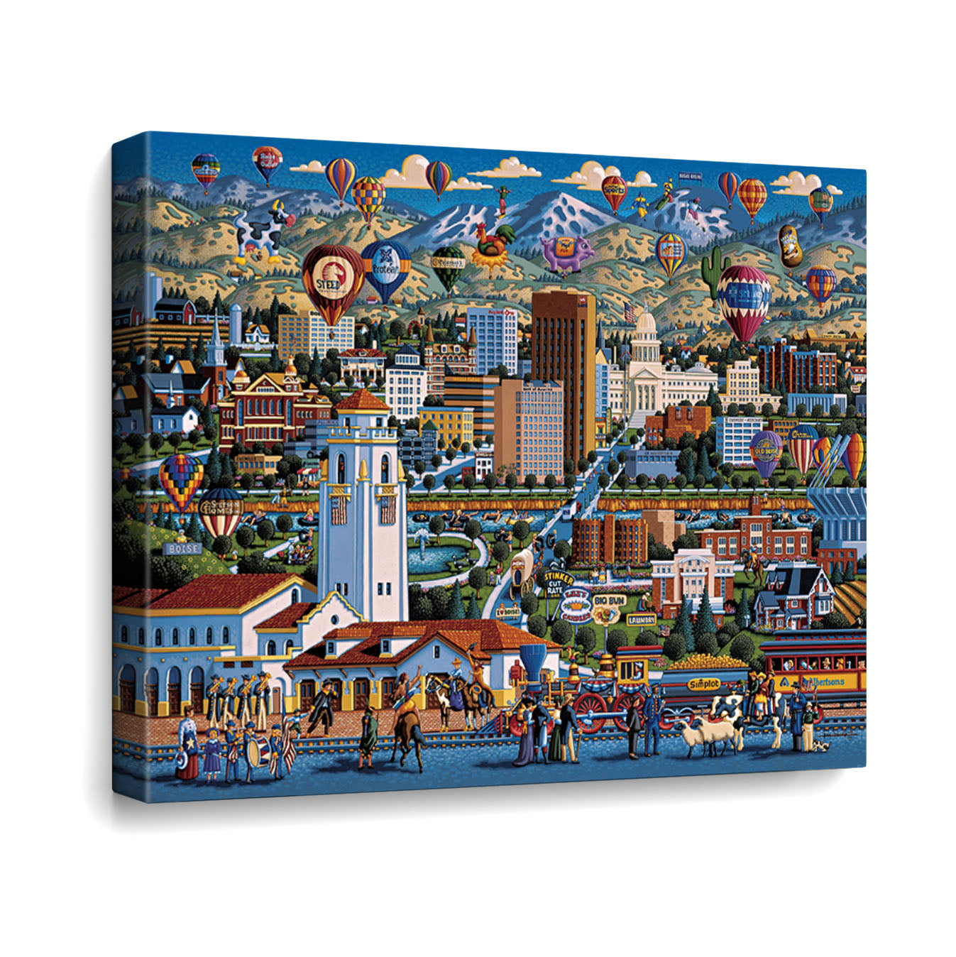 Boise Canvas Gallery Wrap