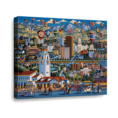 Boise Canvas Gallery Wrap