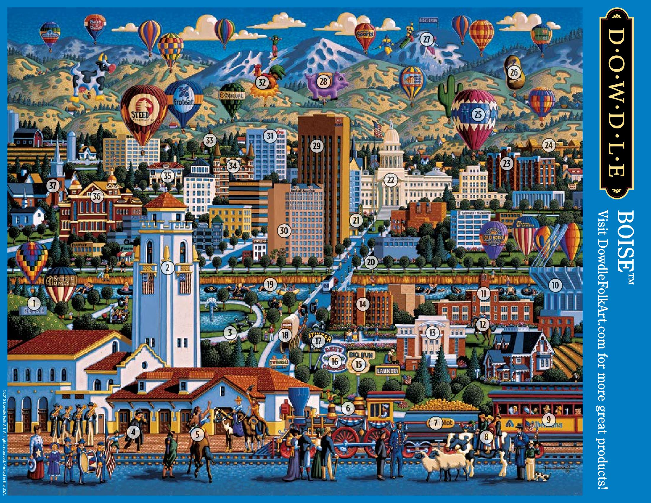 Boise Canvas Gallery Wrap