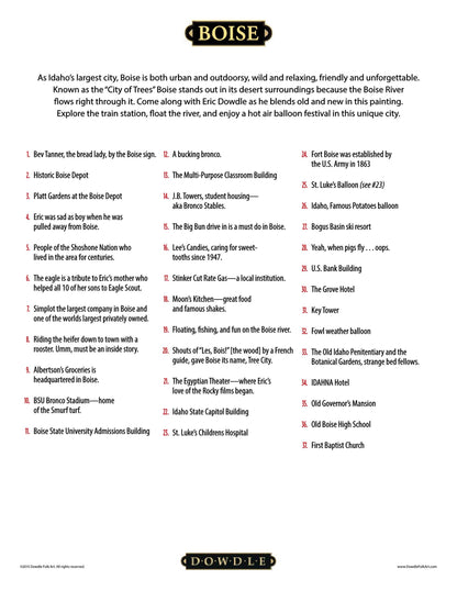 Boise Canvas Gallery Wrap