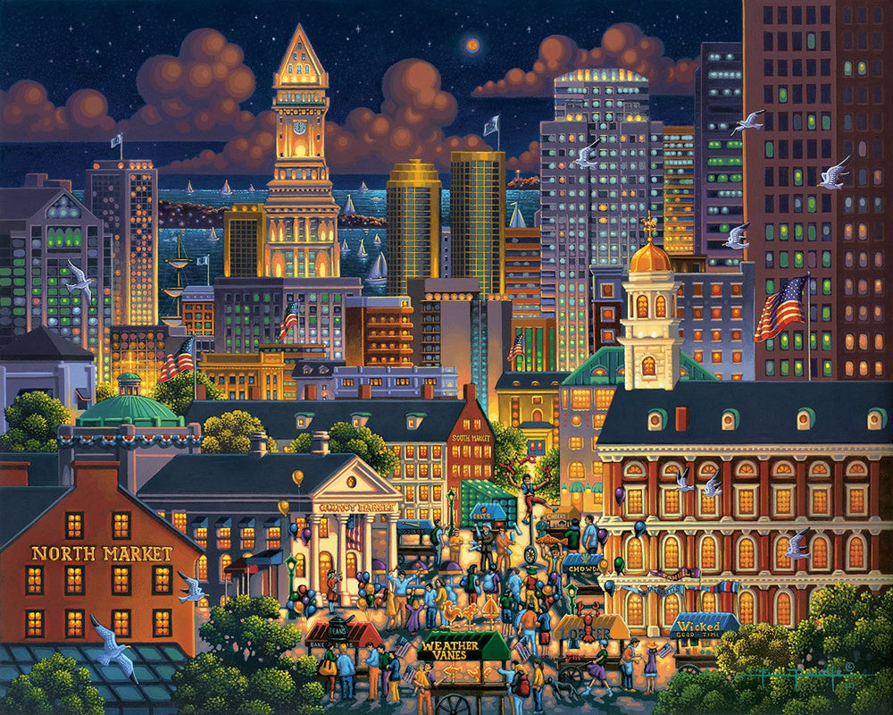 Boston Market Canvas Gallery Wrap