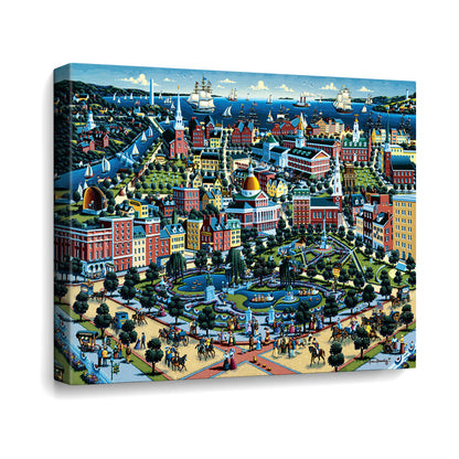Boston Common Canvas Gallery Wrap