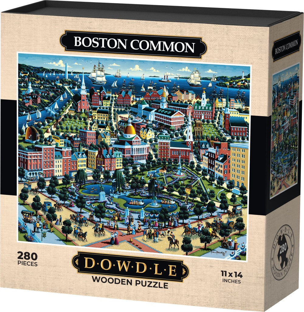 Boston Common - Wooden Puzzle