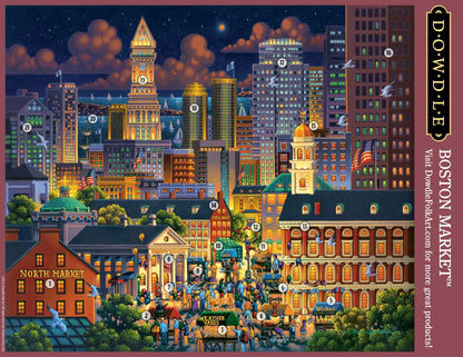 Boston Market Canvas Gallery Wrap