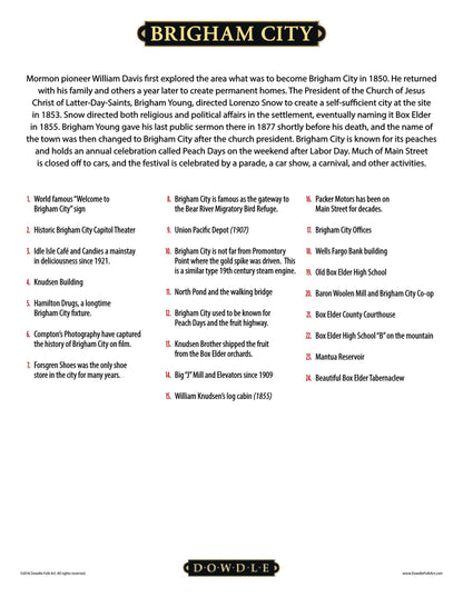 Brigham City Canvas Gallery Wrap