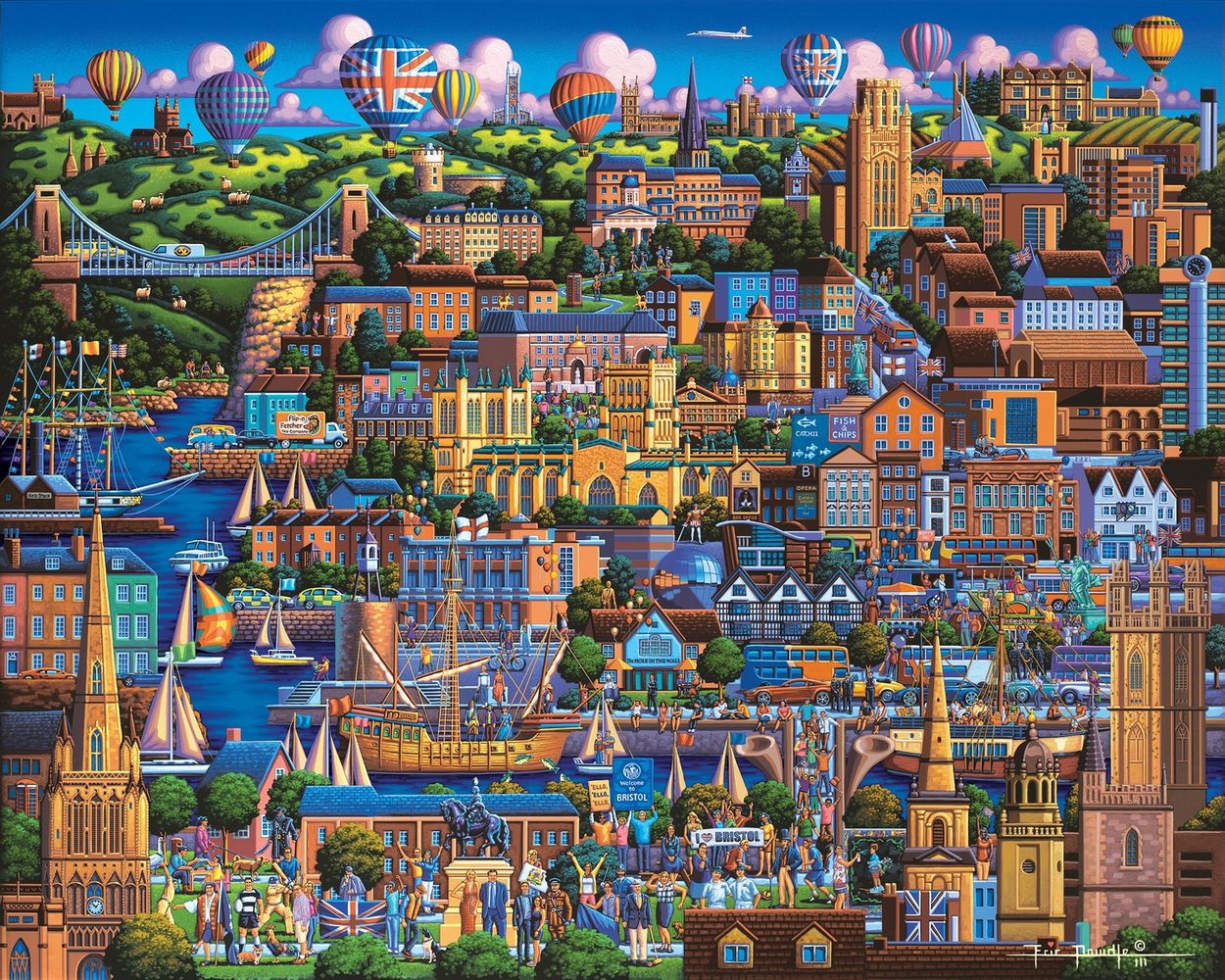 Bristol - Wooden Puzzle