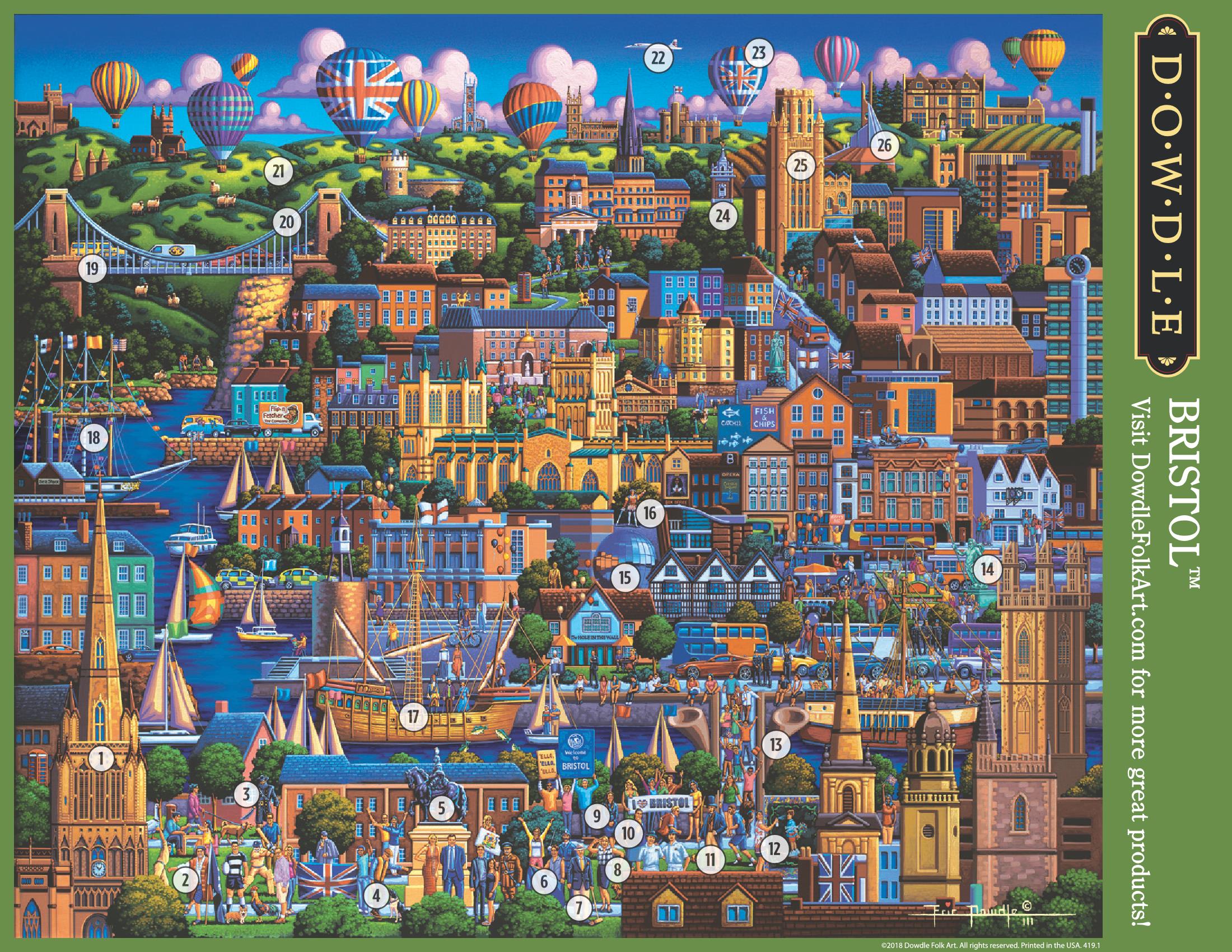 Bristol Canvas Gallery Wrap