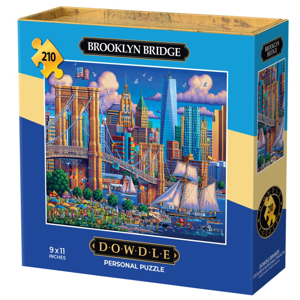 Brooklyn Bridge | 210 Piece Personal Puzzle