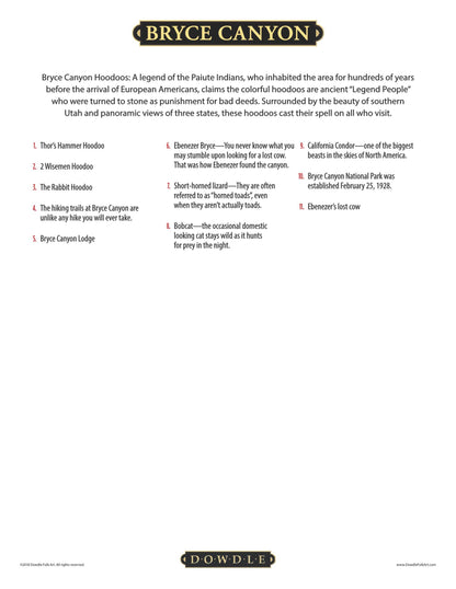 Bryce Canyon National Park Canvas Gallery Wrap