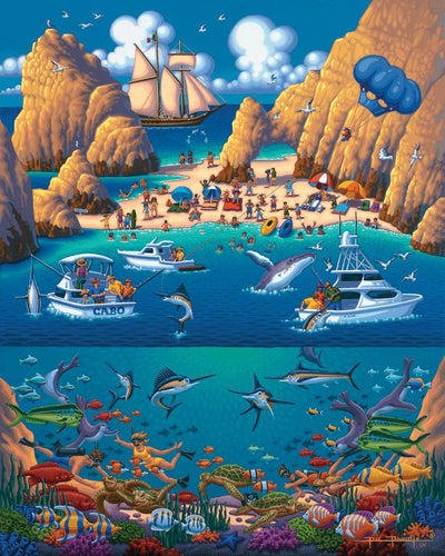Cabo San Lucas - Wooden Puzzle
