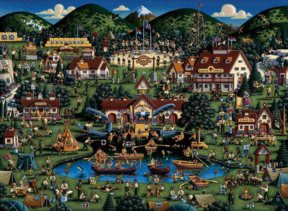 Camp Eagles Nest Canvas Gallery Wrap