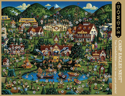 Camp Eagles Nest Canvas Gallery Wrap