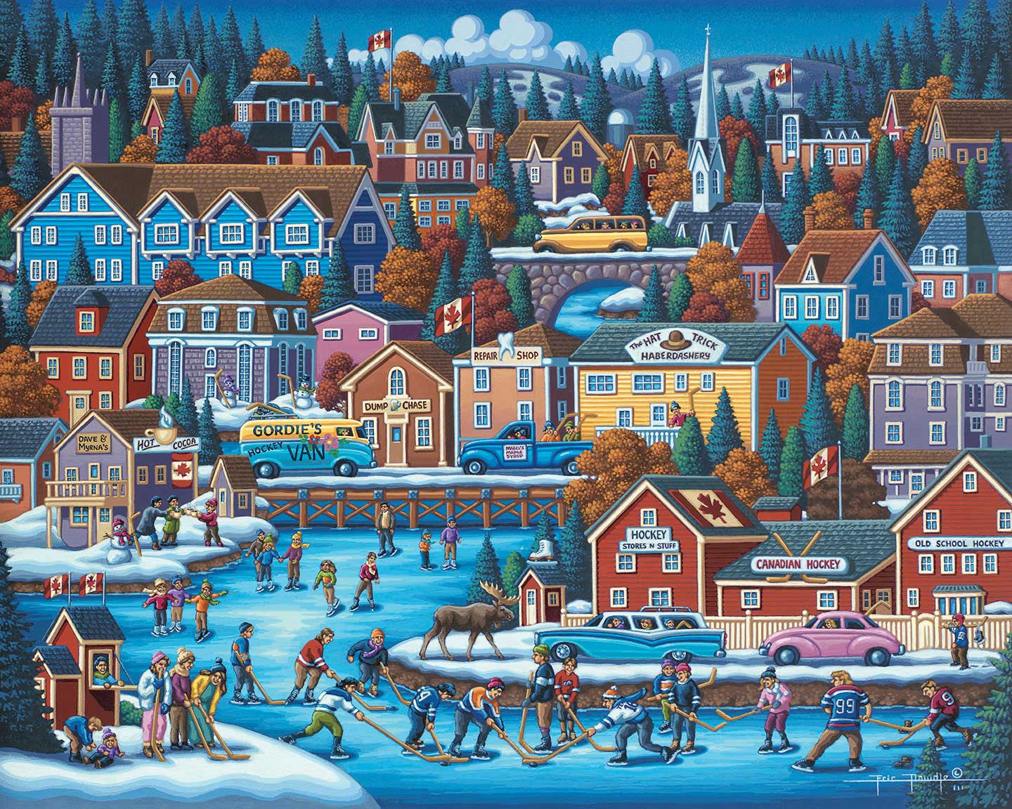 Canadian Hockey Fine Art