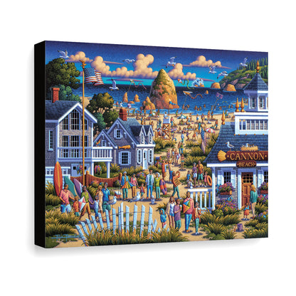 Cannon Beach - Canvas Gallery Wrap