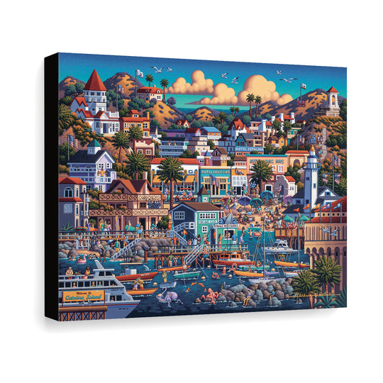 Catalina Island - Canvas Gallery Wrap