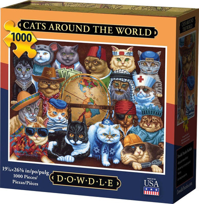 Cats Around the World | 1000 Piece