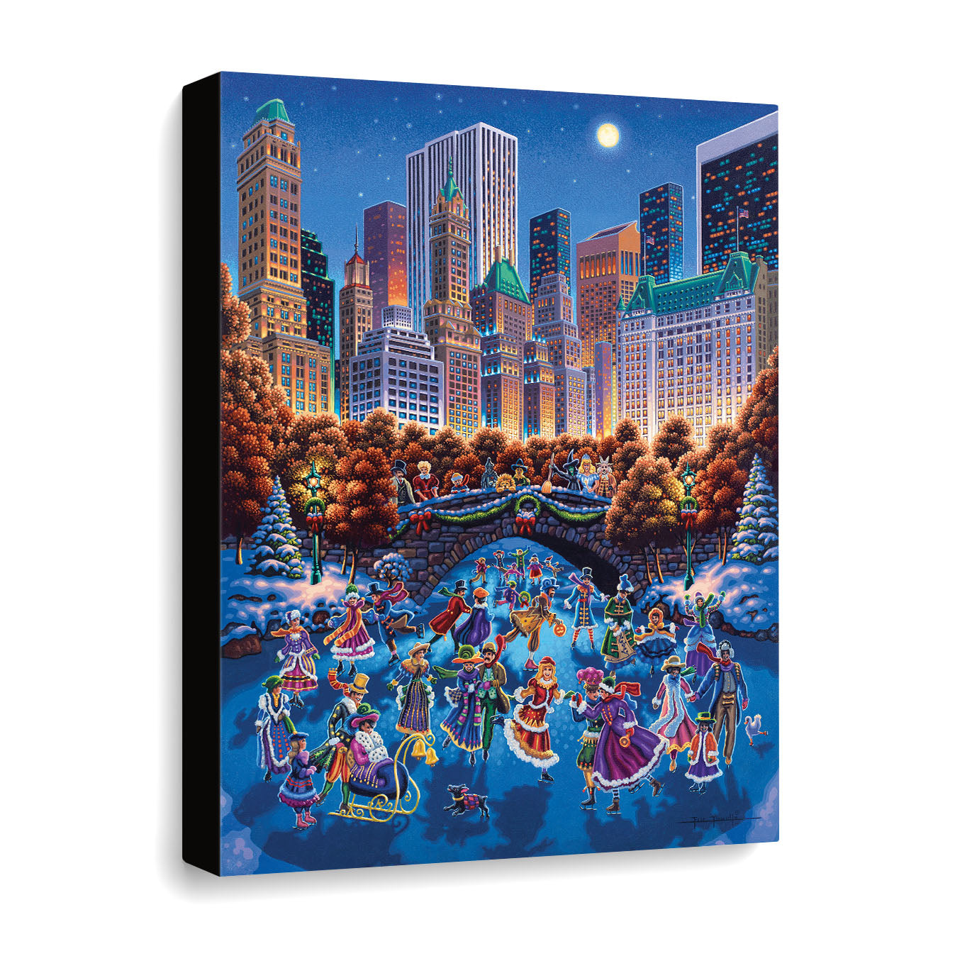 Central Park - Canvas Gallery Wrap – Dowdle Folk Art