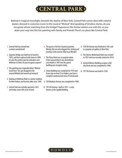 Central Park Canvas Gallery Wrap