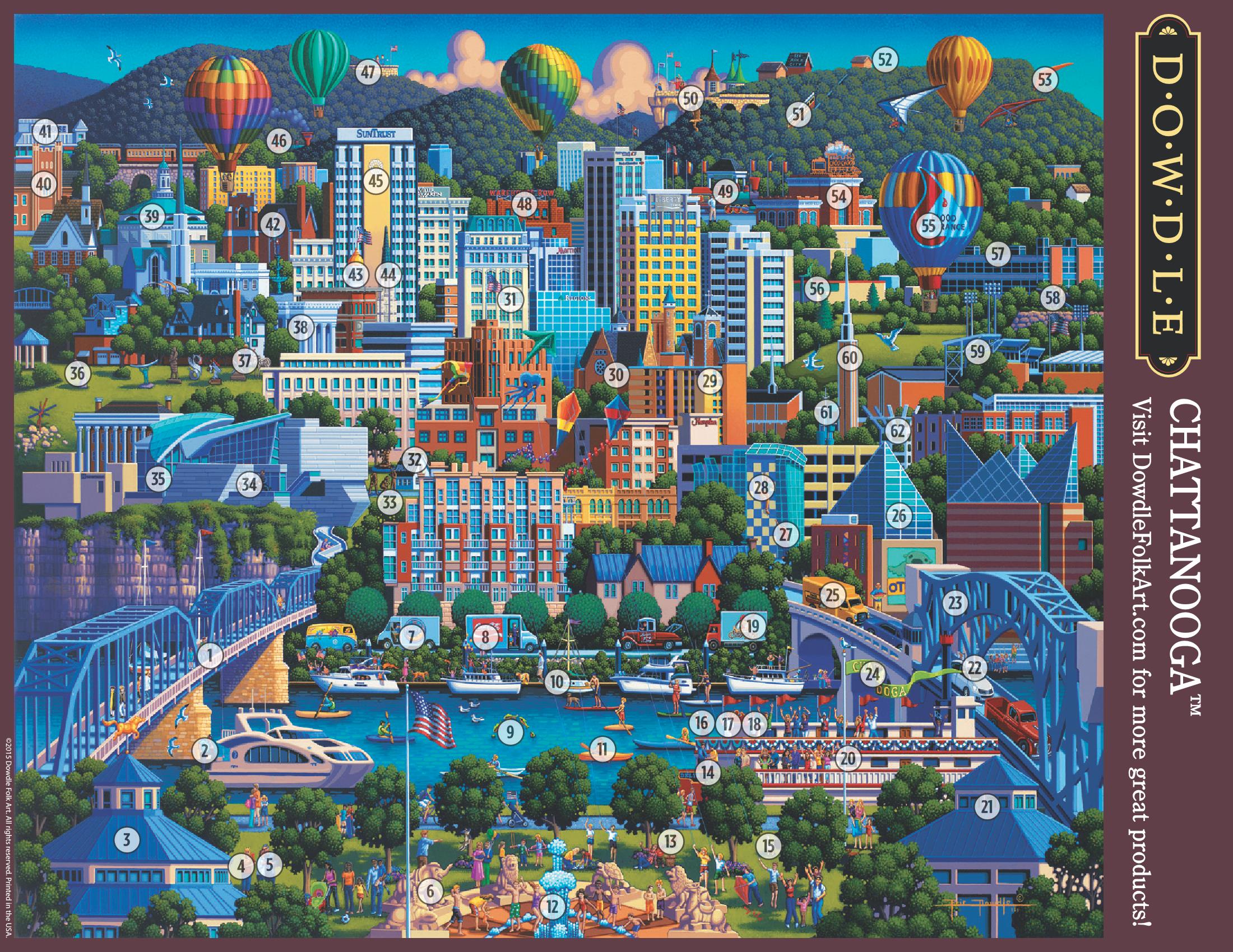 Chattanooga Canvas Gallery Wrap