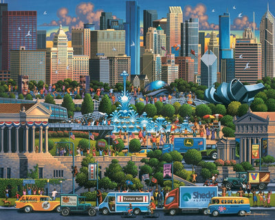 Chicago - Wooden Puzzle