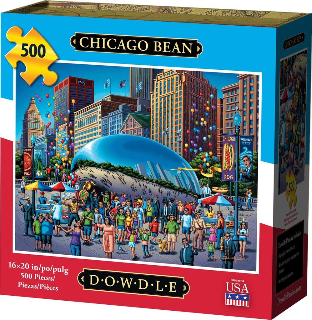 ERIC DOWDLE パズル CHICAGO RIVER 500PS未開封（Best of