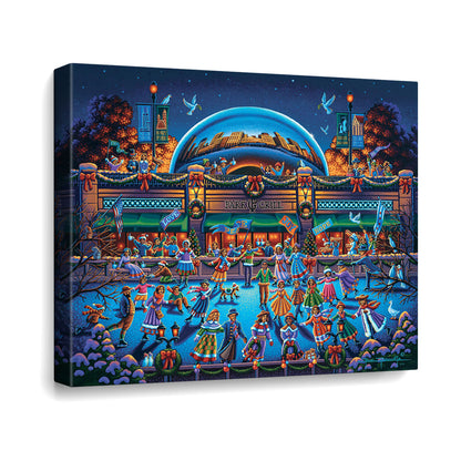 Chicago Winter Canvas Gallery Wrap