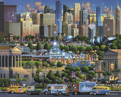 Chicago Canvas Gallery Wrap