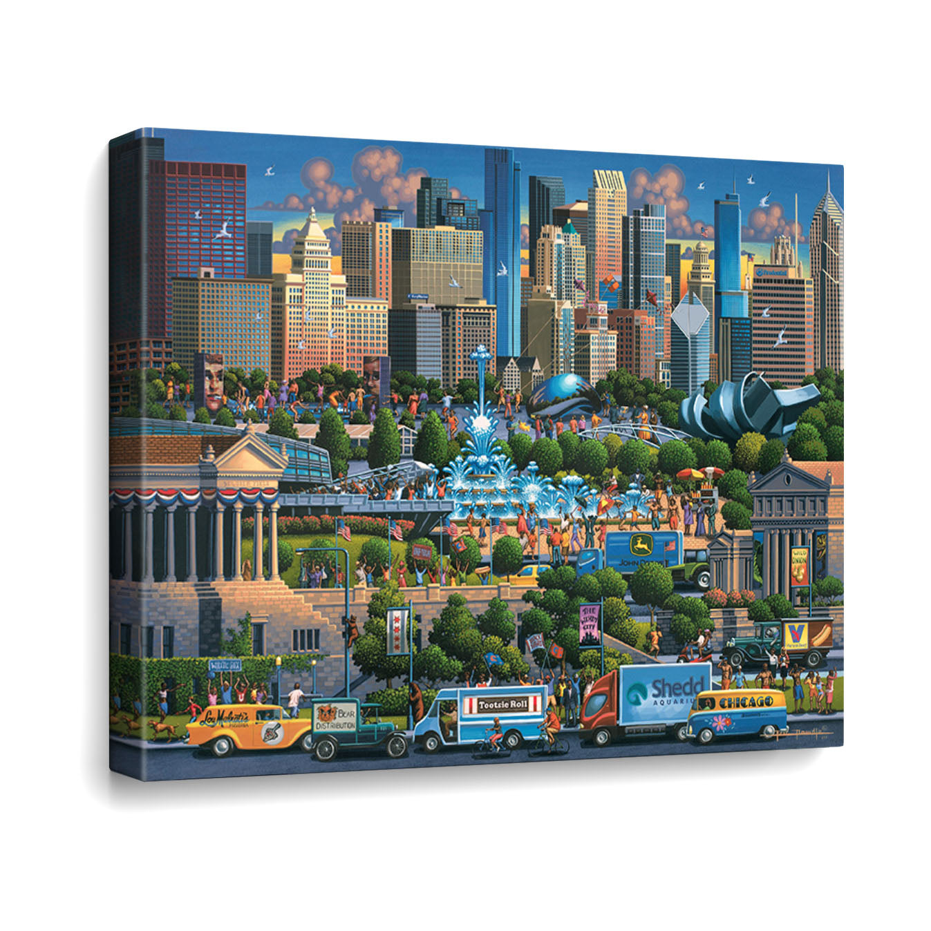 Chicago Canvas Gallery Wrap