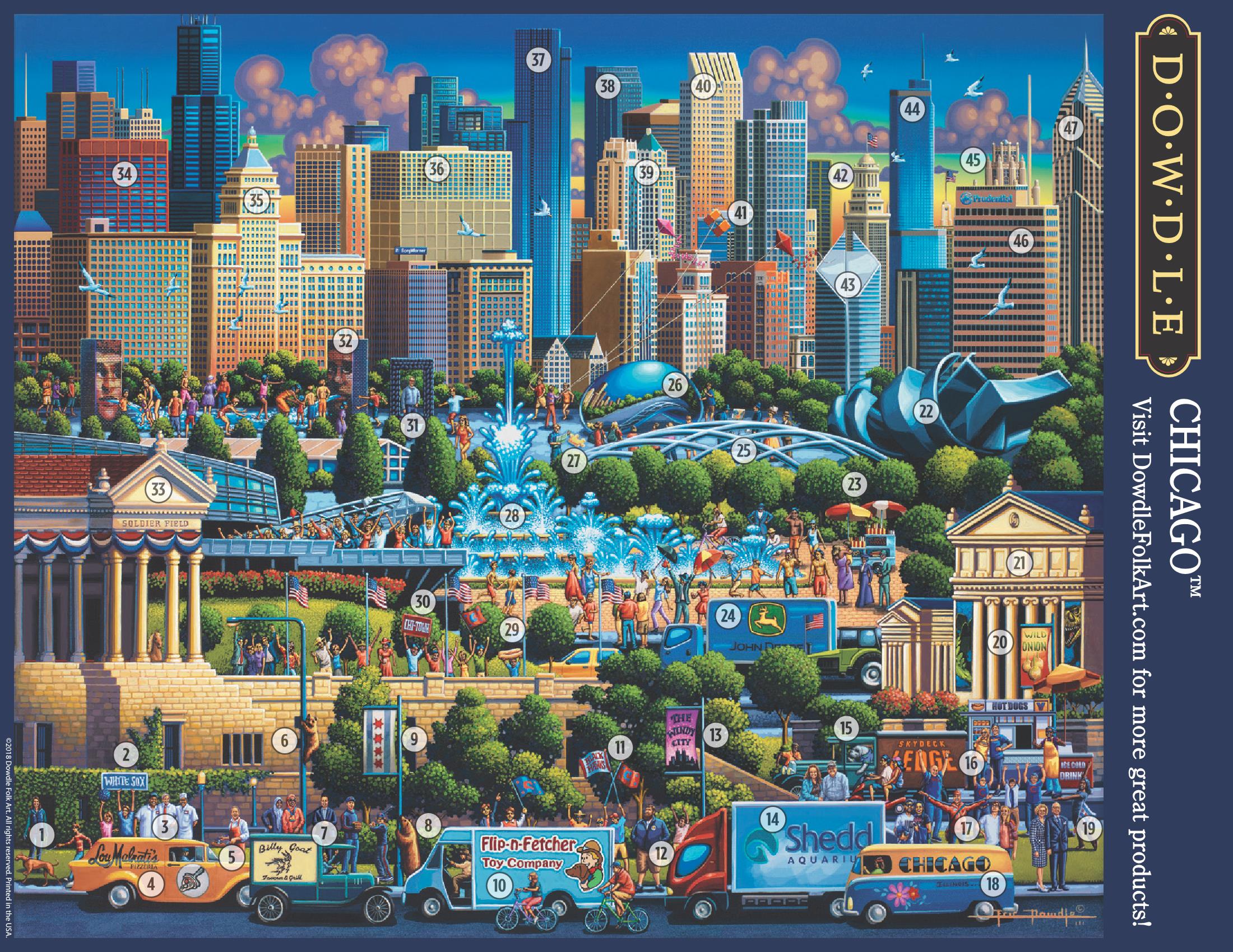 Chicago Canvas Gallery Wrap