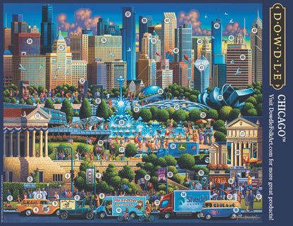 Chicago Canvas Gallery Wrap