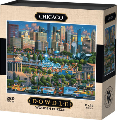 Chicago - Wooden Puzzle