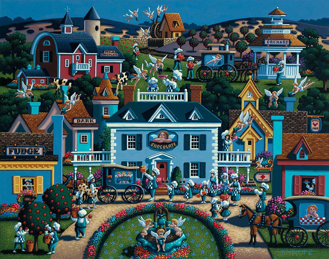 Chocolate From Heaven Fine Art