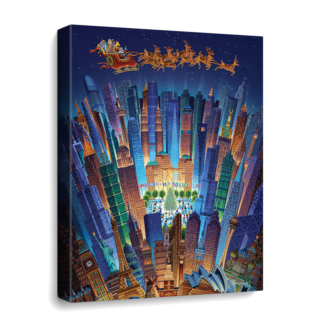 Christmas Around the World Fine Art