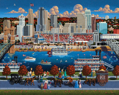 Cincinnati - Wooden Puzzle
