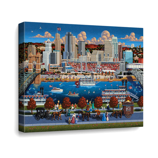 Cincinnati Canvas Gallery Wrap