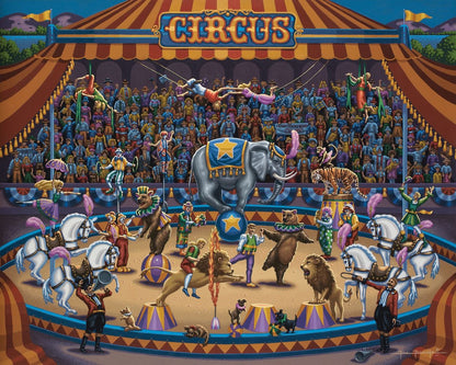 Circus Stars - Wooden Puzzle