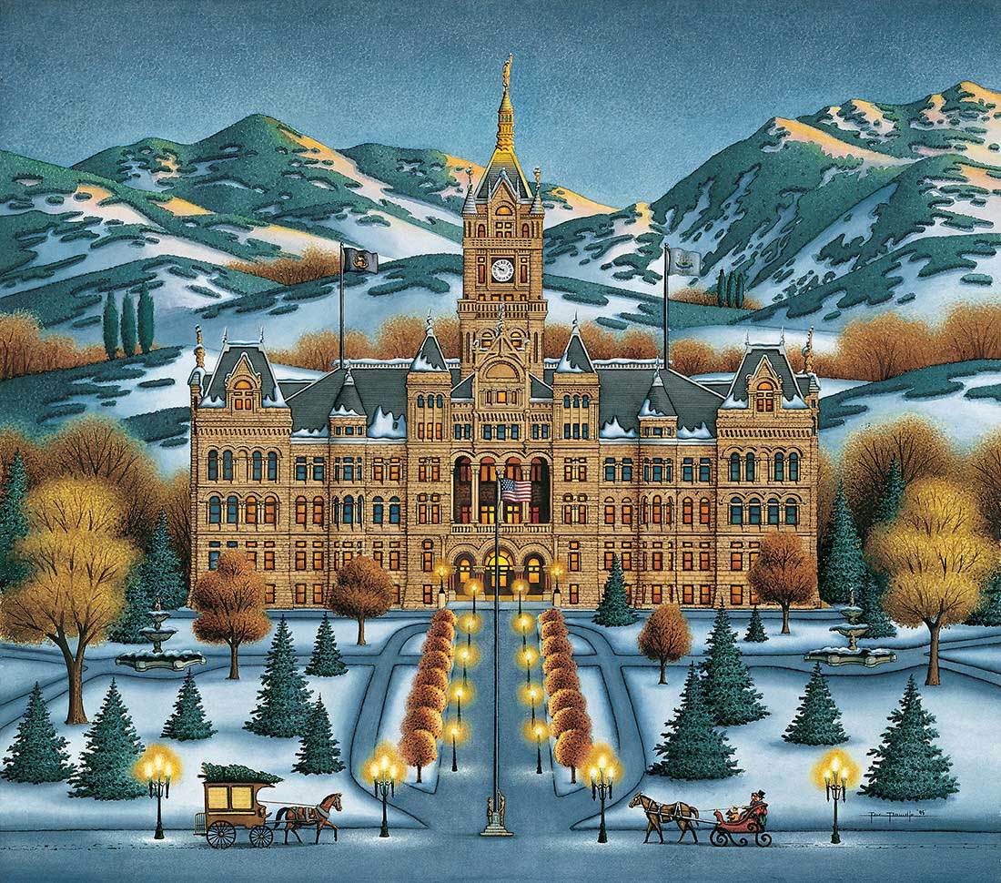 City County Building - Fine Art | Dowdle Folk Art