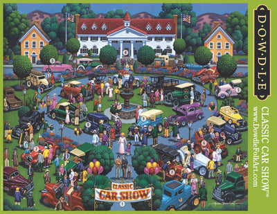 Classic Car Show | 1000 Piece