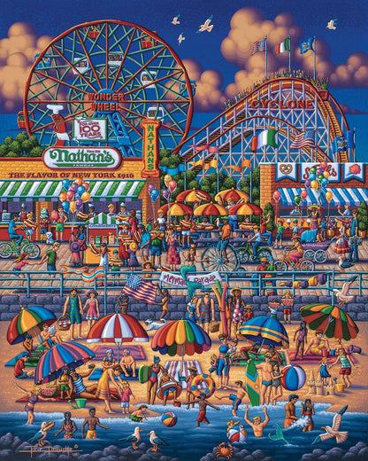 Coney Island - Wooden Puzzle