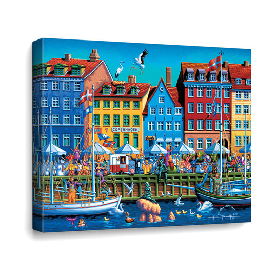 Copenhagen Canvas Gallery Wrap