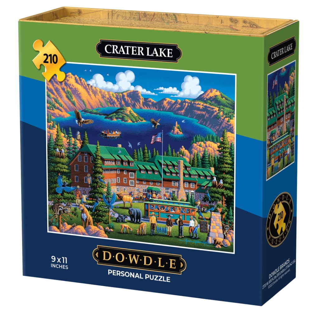 Crater Lake National Park | 210 Piece Personal Puzzle