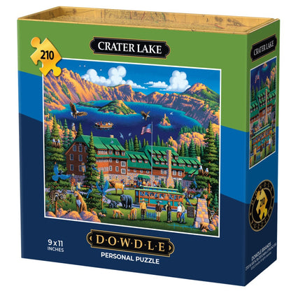 Crater Lake National Park | 210 Piece Personal Puzzle